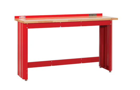 CRAFTSMAN 24-in L x 41.25-in H Red Wood Work Bench