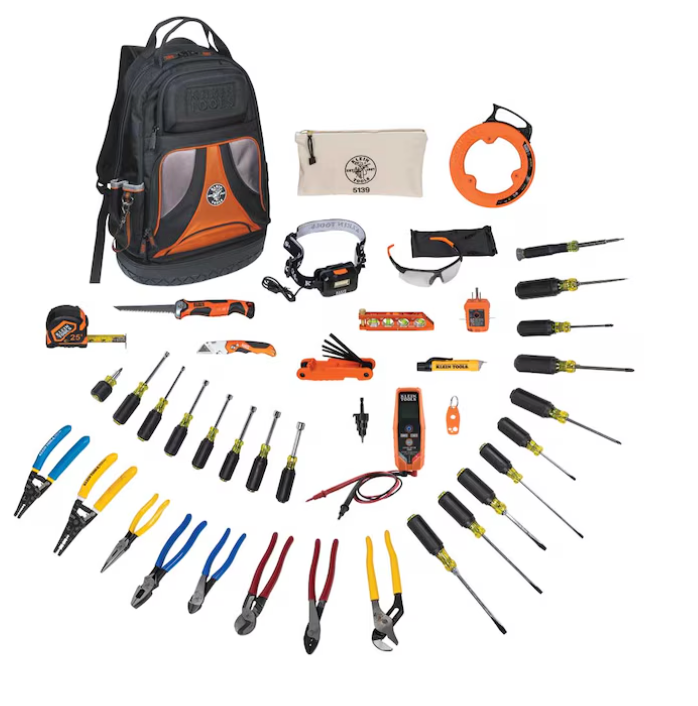 &nbsp;Klein Tools Pro Tool Set 41-Piece Household Tool